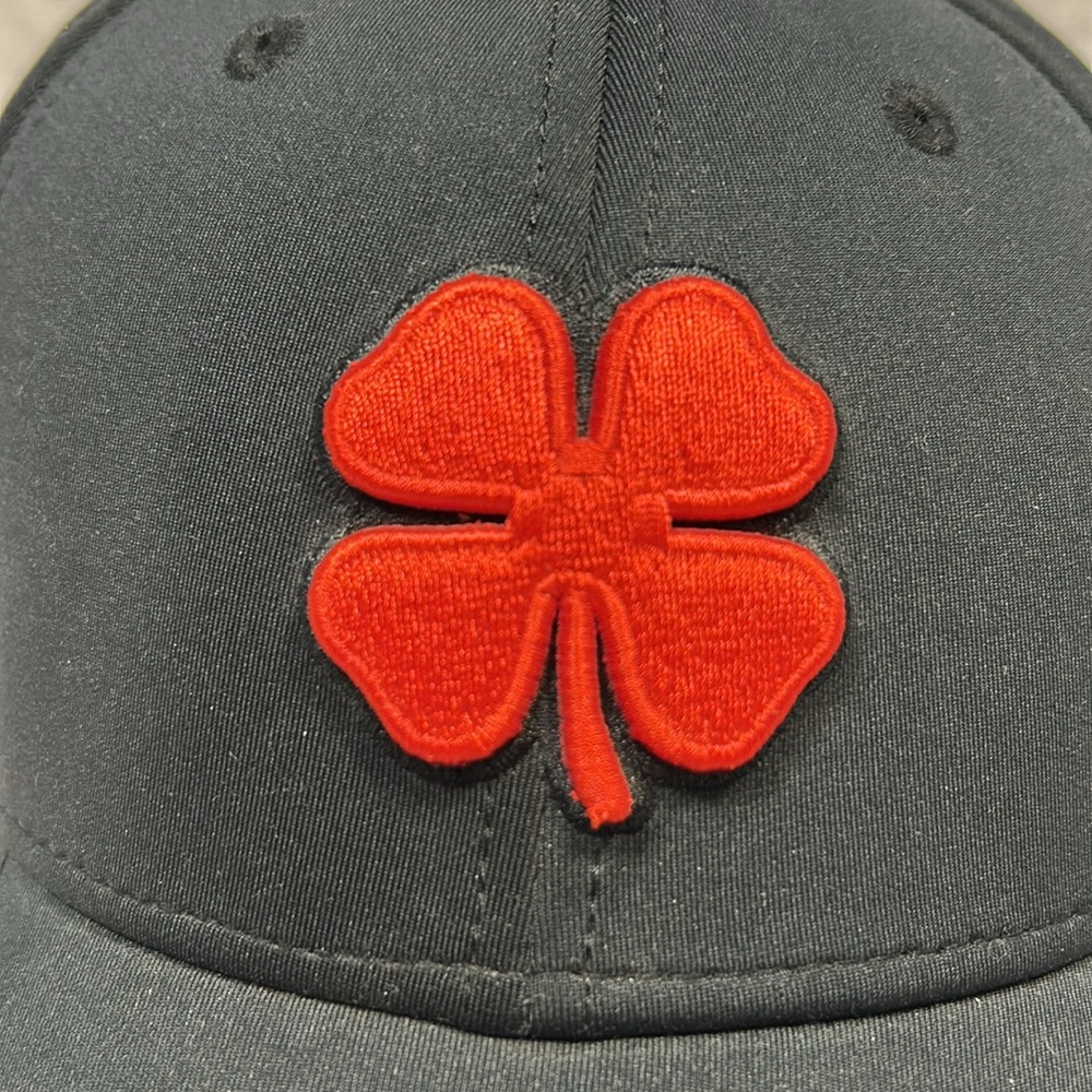 Black clover cotton baseball trucker cap hat - Picture 7 of 7